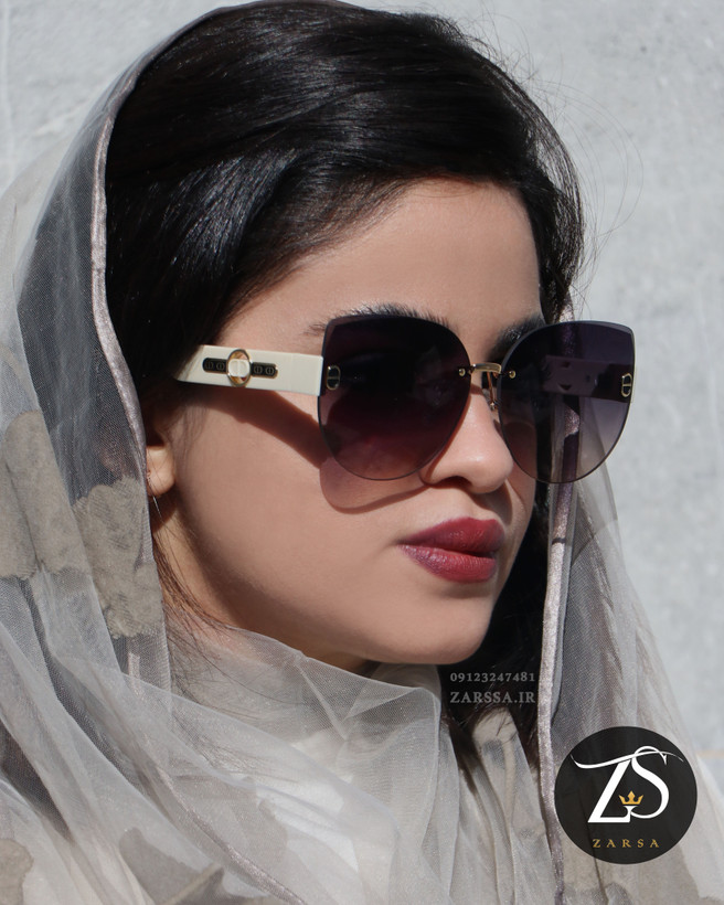 عینک آفتابی زنانه فریم لس دیور Dior کد D24916