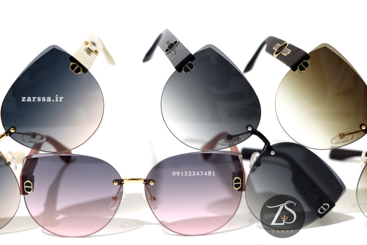 عینک آفتابی زنانه فریم لس دیور Dior کد D24916