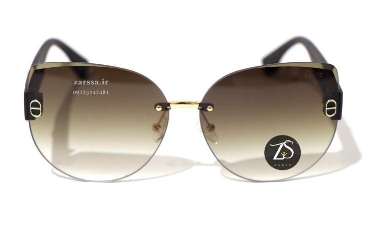 عینک آفتابی زنانه فریم لس دیور Dior کد D24916