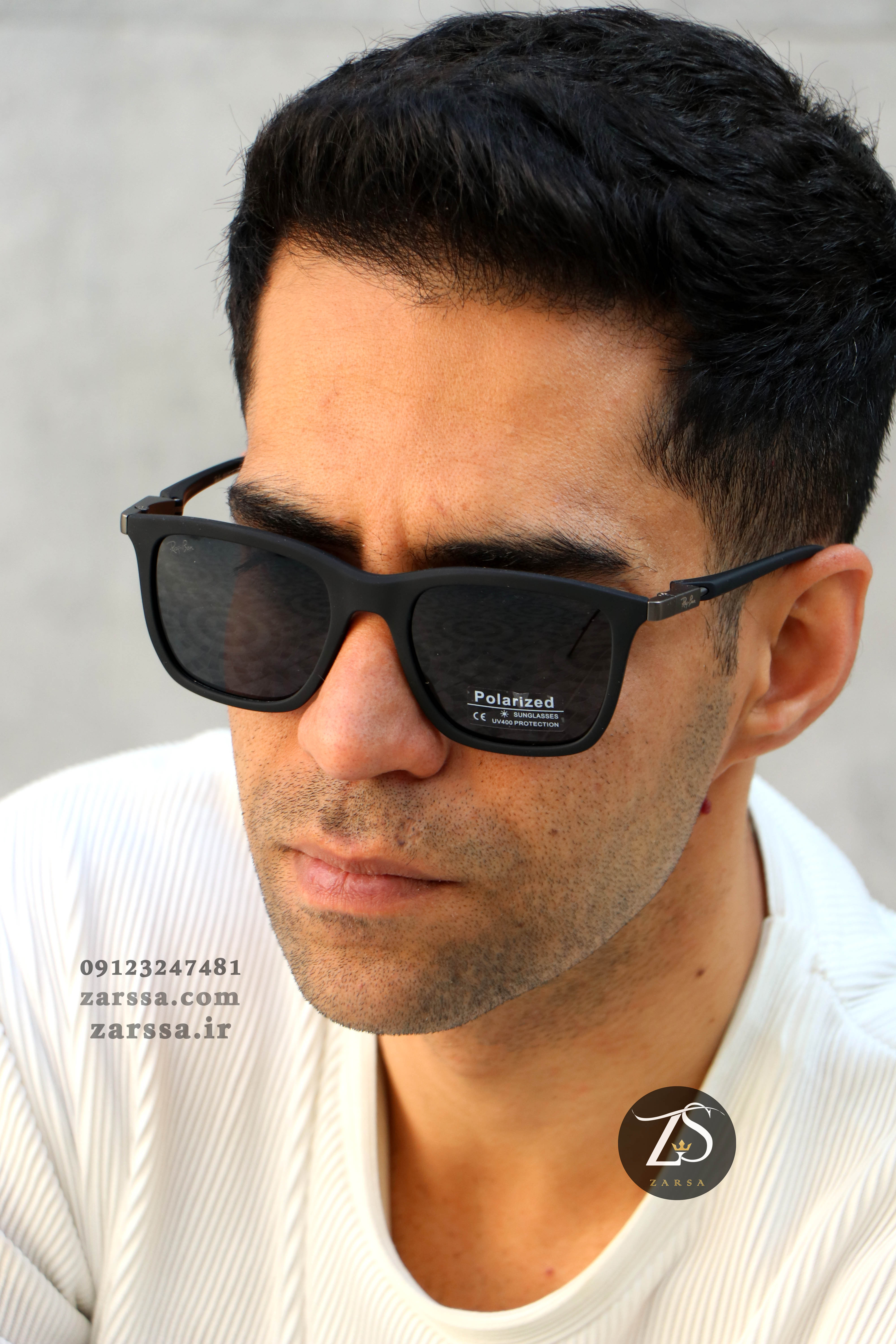 عینک آفتابی مردانه پلاریزه ریبن RAY.BAN کد P2025-36