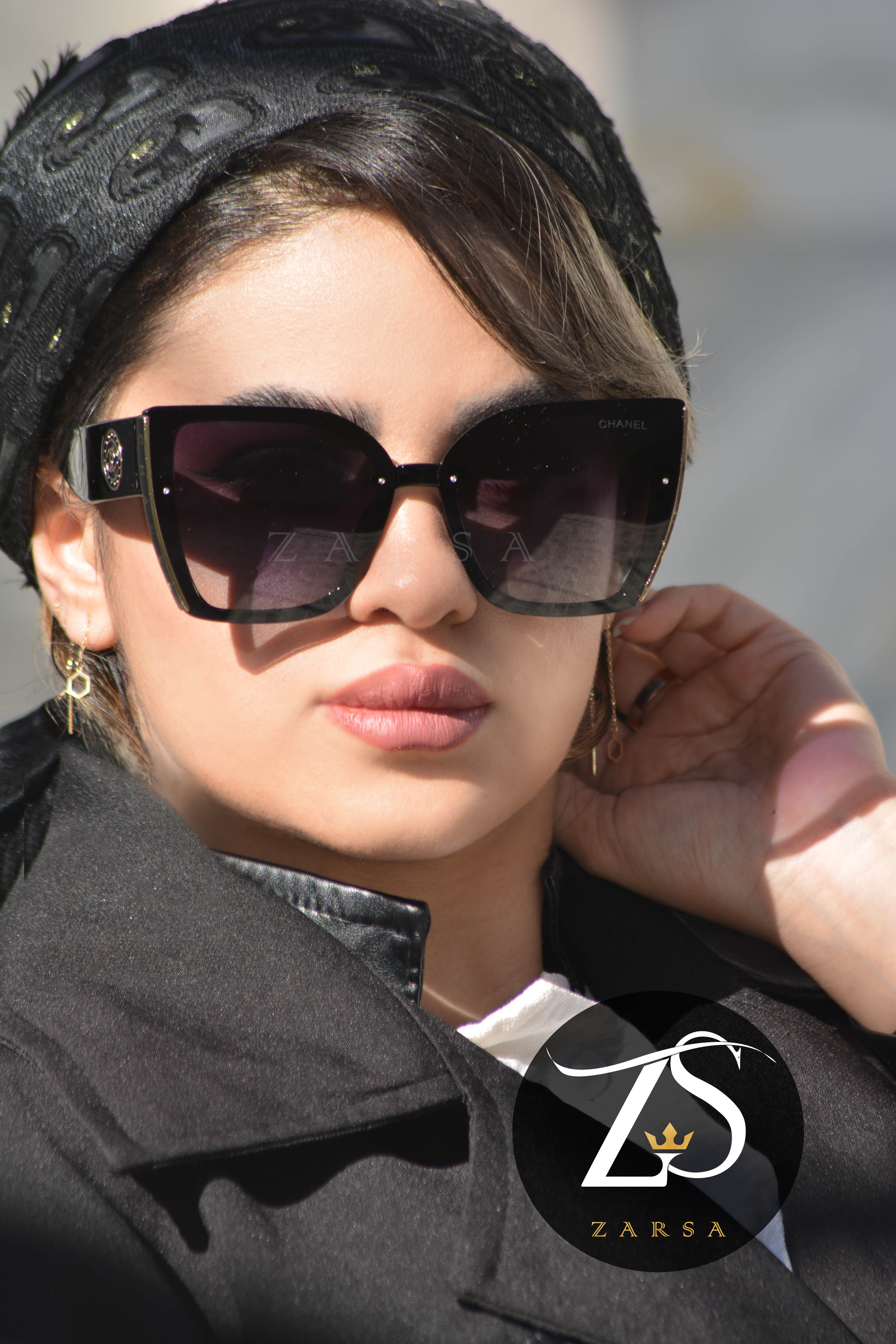 عینک آفتابی شنل زنانه پلاریزه 59781  chanel