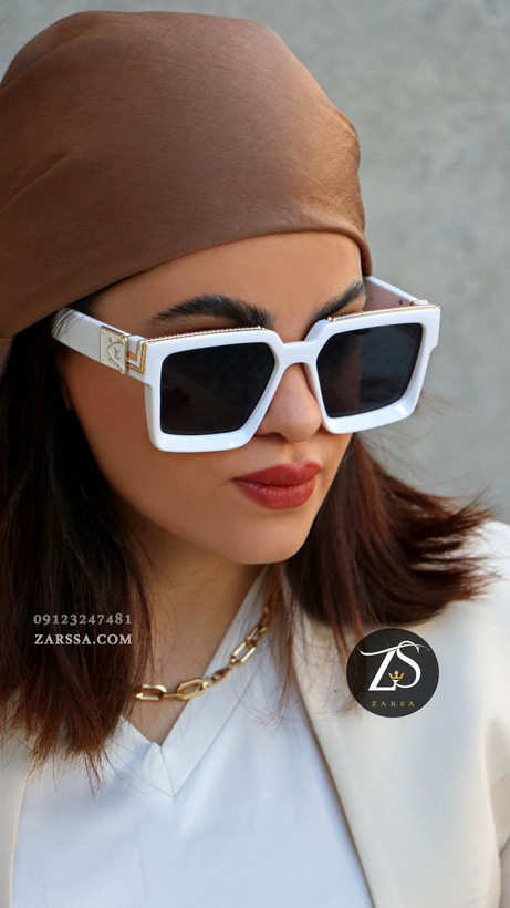 عینک آفتابی یونیسکس زنانه و مردانه لویی ویتون 96006 LOUIS VUITTON
