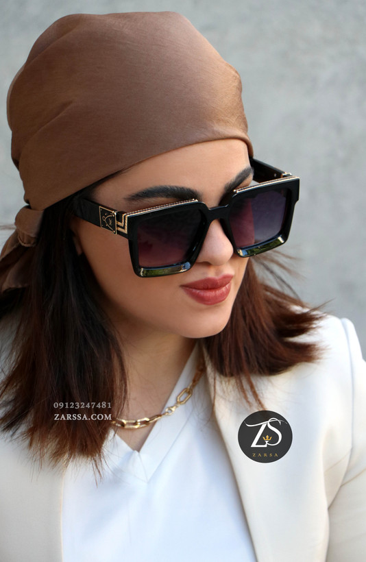 عینک آفتابی یونیسکس زنانه و مردانه لویی ویتون 96006 LOUIS VUITTON