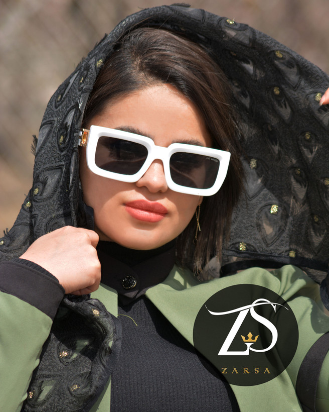 عینک آفتابی اسپرت زنانه و مردانه آف وایت LH108 off white