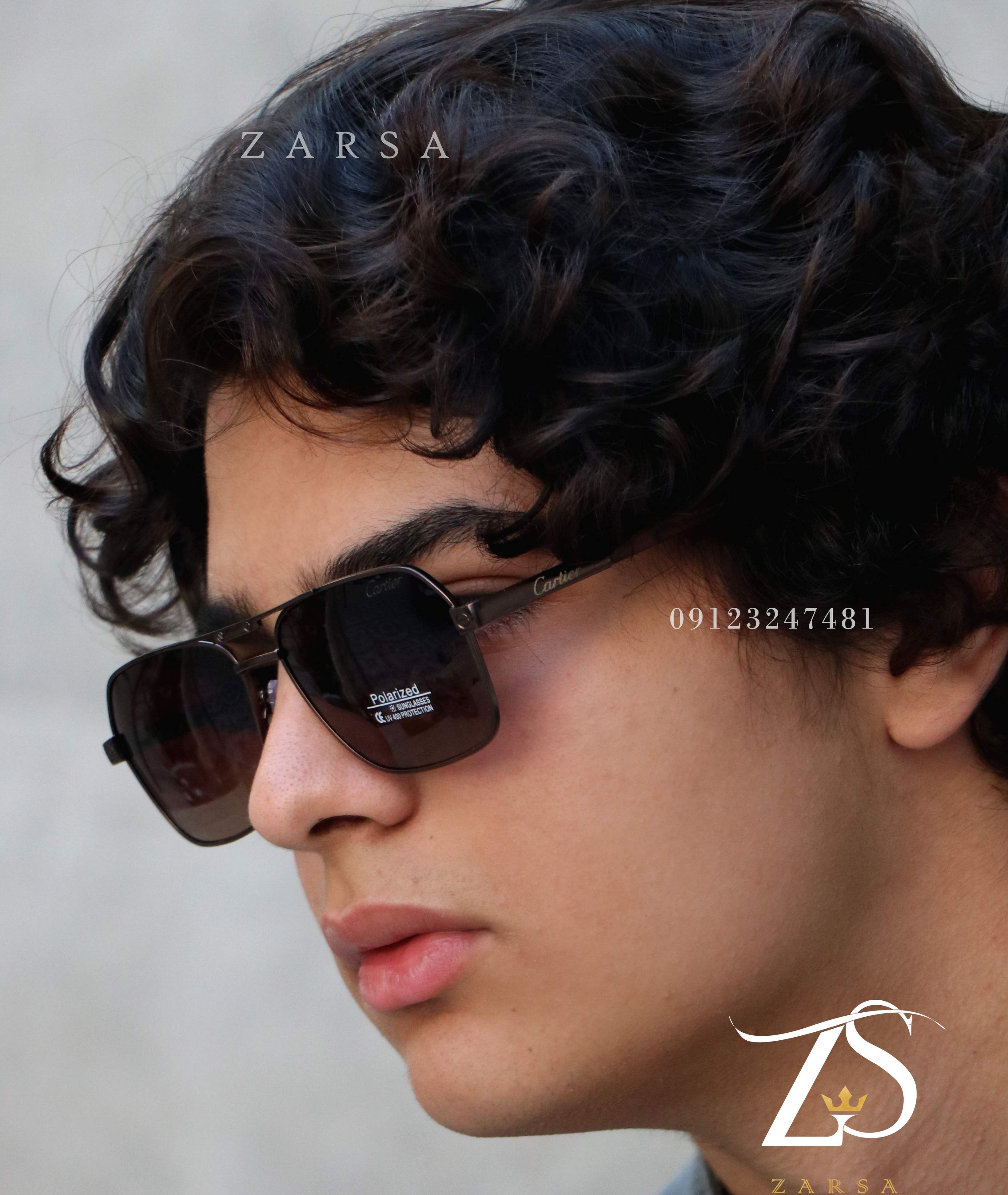 عینک آفتابی مردانه کارتیر Cartier