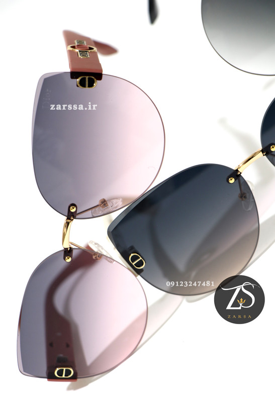 عینک آفتابی زنانه فریم لس دیور Dior کد D24916
