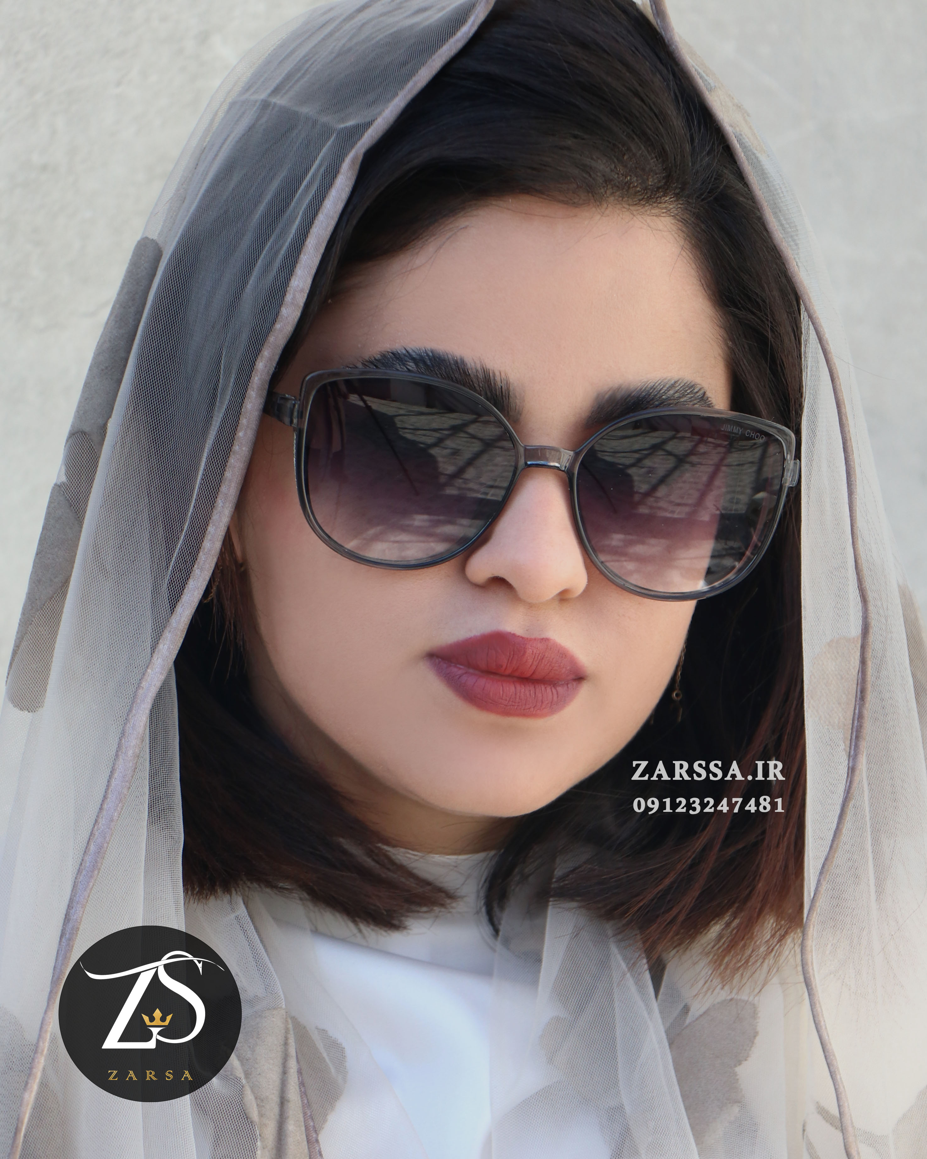 عینک آفتابی زنانه جیمی چو JIMMY CHOO کد 1008